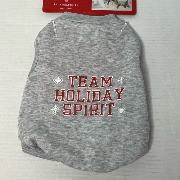 Set of 2 Dog/Cat Christmas Holiday PJs Red Buffalo Check/Gray Team Holiday New! - Picture 3 of 13